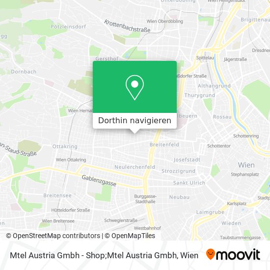 Mtel Austria Gmbh - Shop;Mtel Austria Gmbh Karte