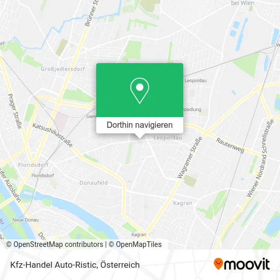 Kfz-Handel Auto-Ristic Karte