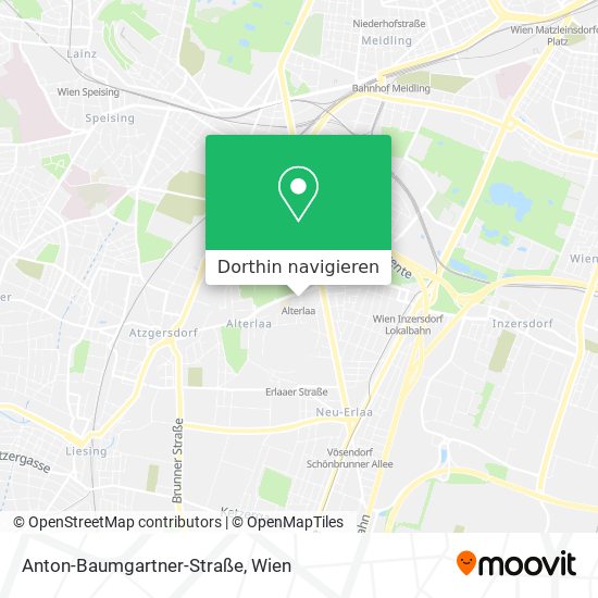 Anton-Baumgartner-Straße Karte