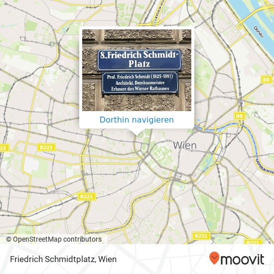 Friedrich Schmidtplatz Karte