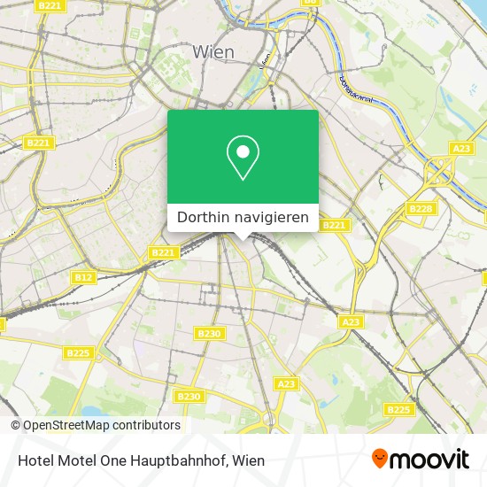 Hotel Motel One Hauptbahnhof Karte