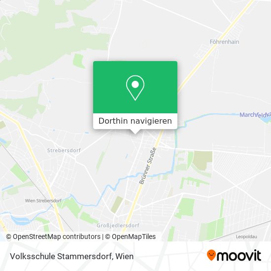 Volksschule Stammersdorf Karte