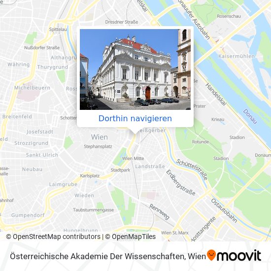 Österreichische Akademie Der Wissenschaften Karte