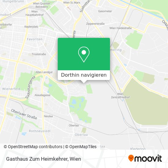 Gasthaus Zum Heimkehrer Karte