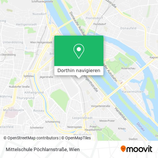 Mittelschule Pöchlarnstraße Karte