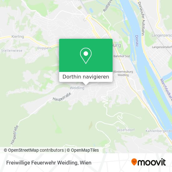 Freiwillige Feuerwehr Weidling Karte