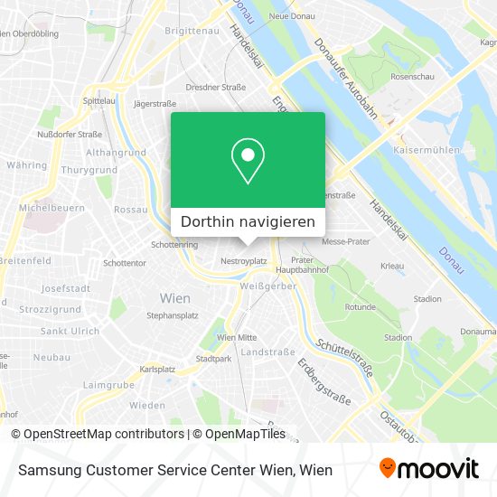 Samsung Customer Service Center Wien Karte