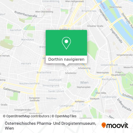 Österreichisches Pharma- Und Drogistenmuseum Karte