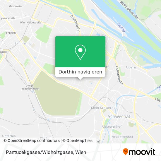 Pantucekgasse/Widholzgasse Karte