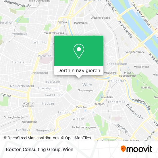 Boston Consulting Group Karte