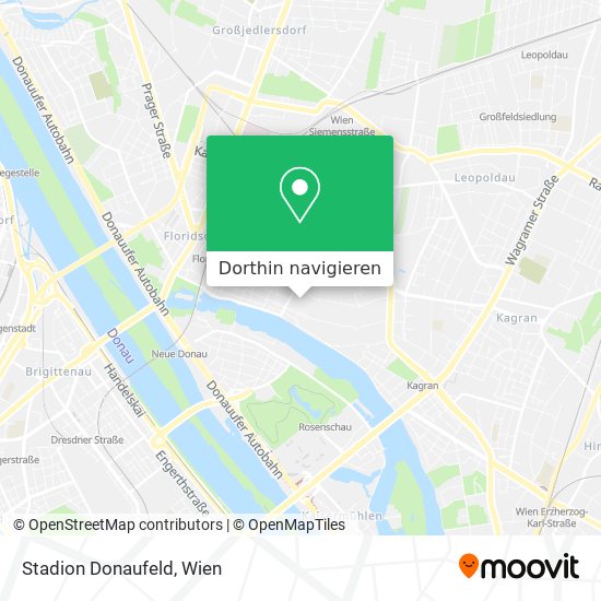 Stadion Donaufeld Karte