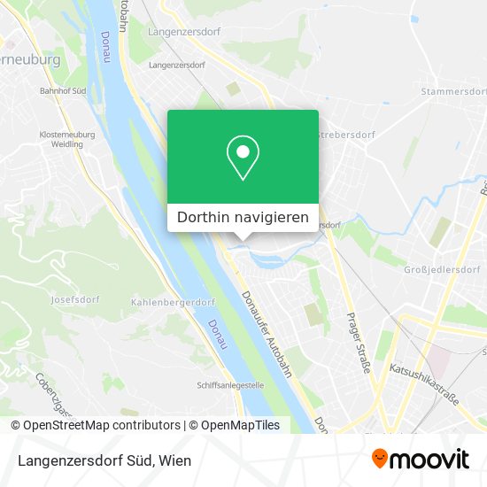 Langenzersdorf Süd Karte