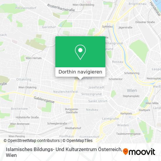 Islamisches Bildungs- Und Kulturzentrum Österreich Karte