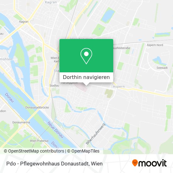 Pdo - Pflegewohnhaus Donaustadt Karte