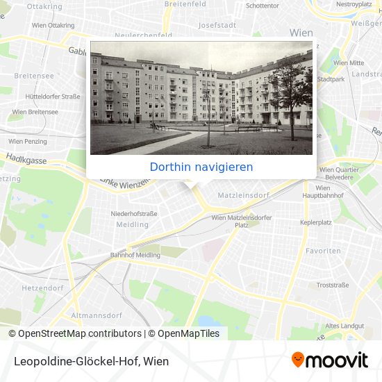 Leopoldine-Glöckel-Hof Karte