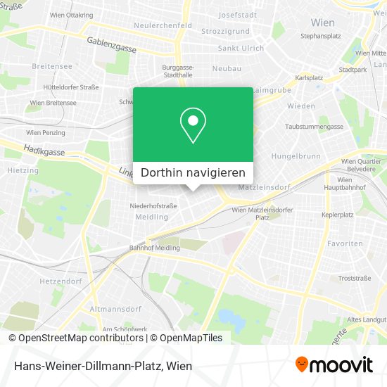 Hans-Weiner-Dillmann-Platz Karte