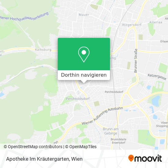 Apotheke Im Kräutergarten Karte
