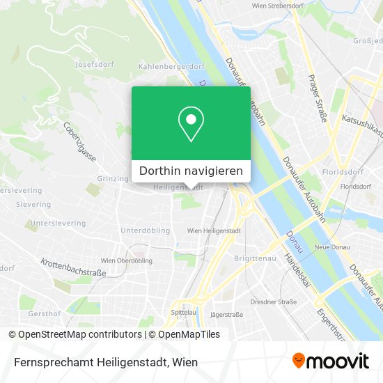 Fernsprechamt Heiligenstadt Karte