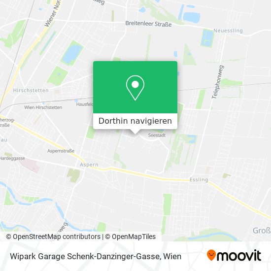 Wipark Garage Schenk-Danzinger-Gasse Karte