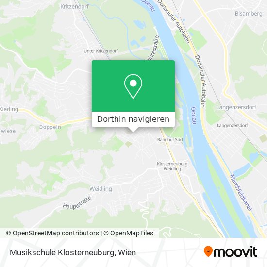 Musikschule Klosterneuburg Karte