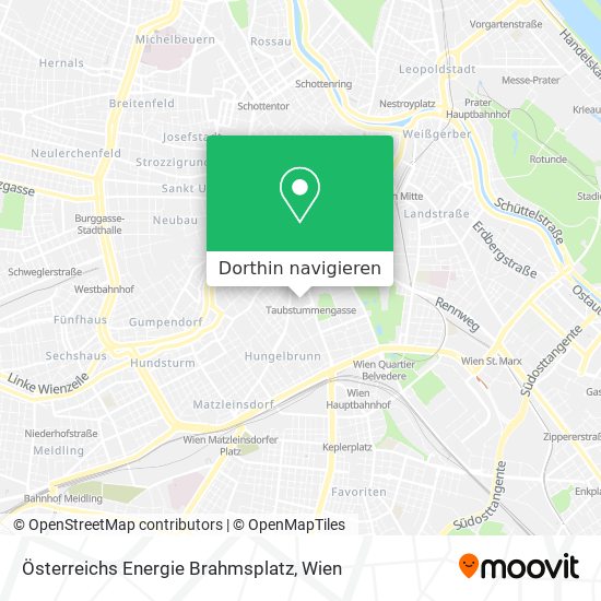 Österreichs Energie Brahmsplatz Karte