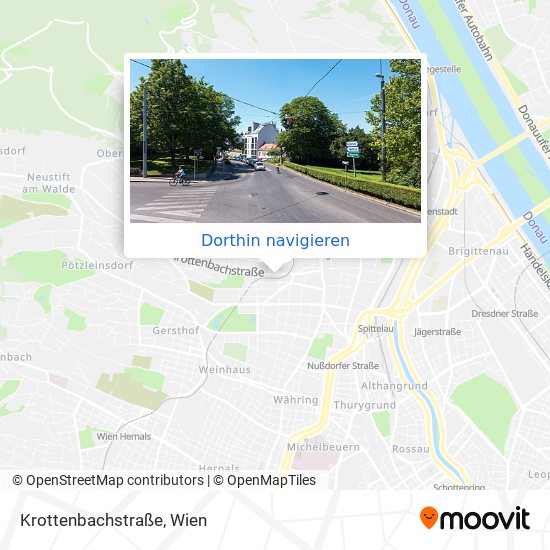 Krottenbachstraße Karte