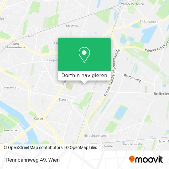 Rennbahnweg 49 Karte