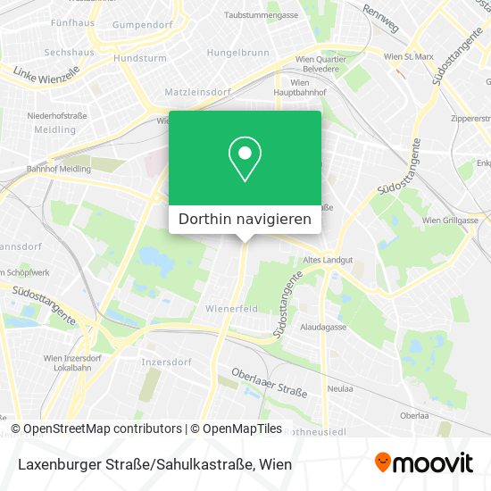 Laxenburger Straße / Sahulkastraße Karte