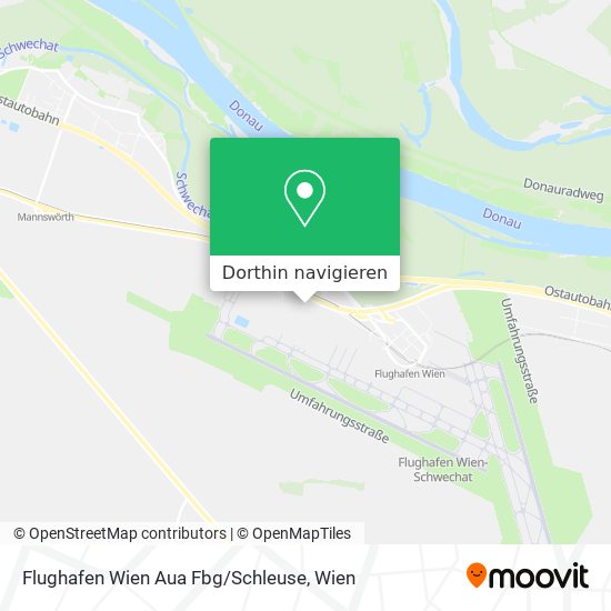 Flughafen Wien Aua Fbg / Schleuse Karte