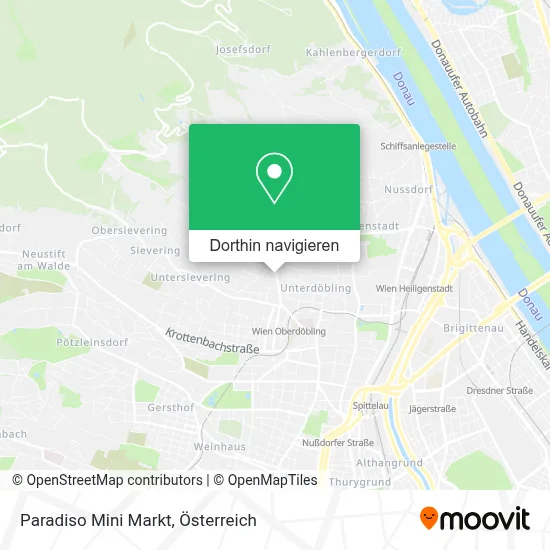 Paradiso Mini Markt Karte