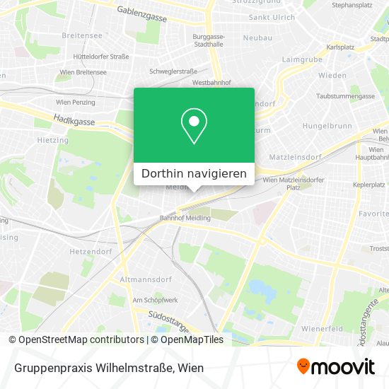 Gruppenpraxis Wilhelmstraße Karte