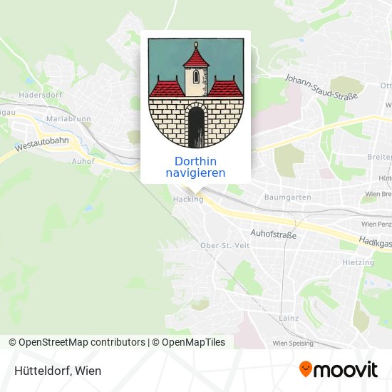 Hütteldorf Karte