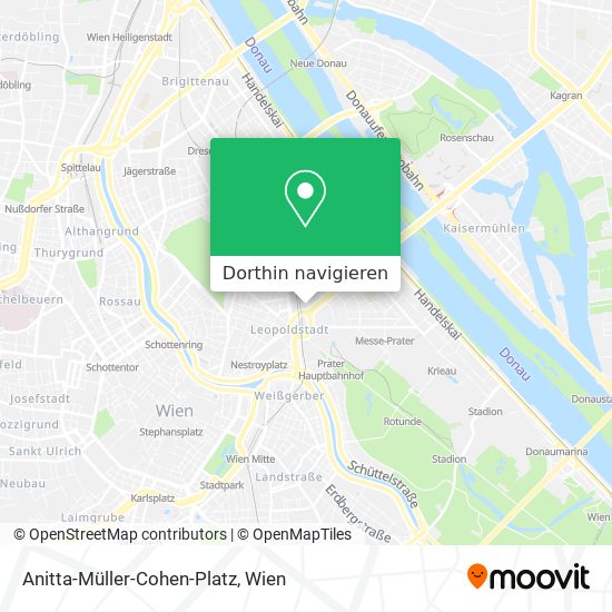 Anitta-Müller-Cohen-Platz Karte