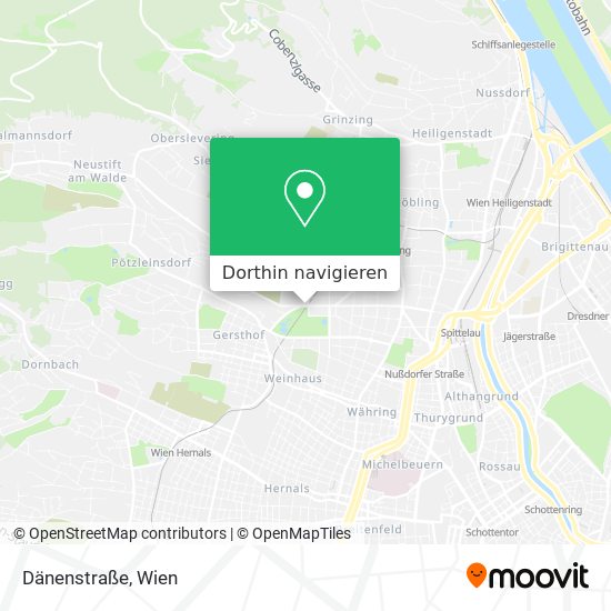 Dänenstraße Karte