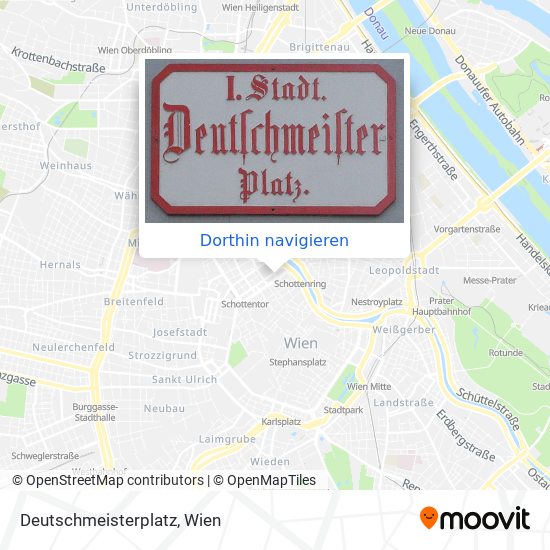 Deutschmeisterplatz Karte