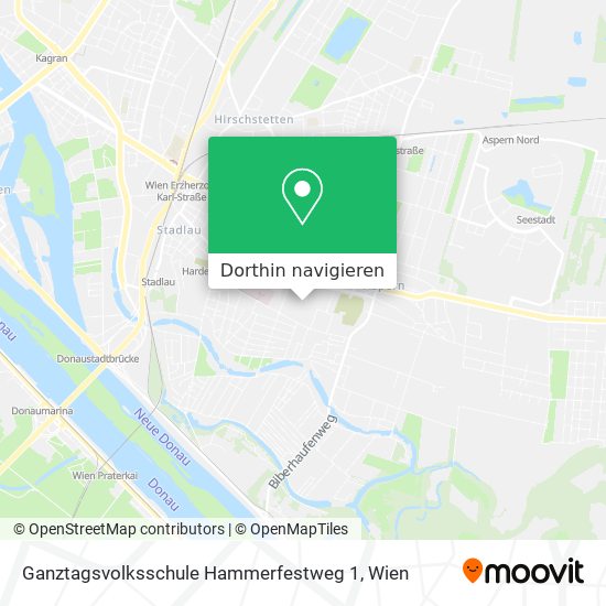 Ganztagsvolksschule Hammerfestweg 1 Karte