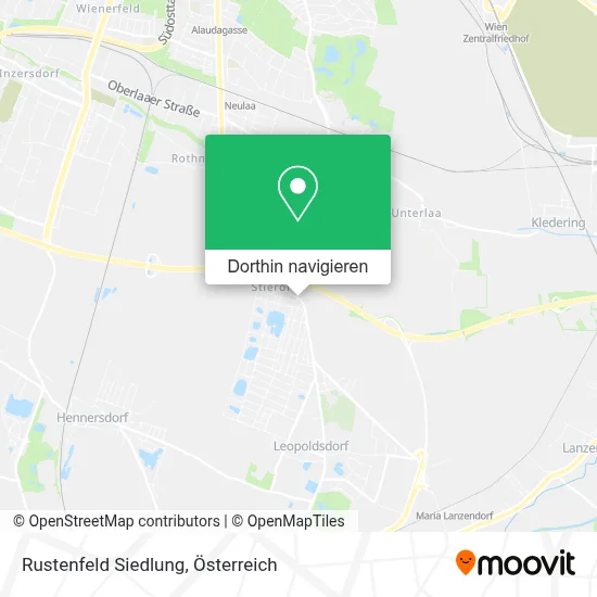 Rustenfeld Siedlung Karte
