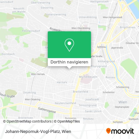 Johann-Nepomuk-Vogl-Platz Karte