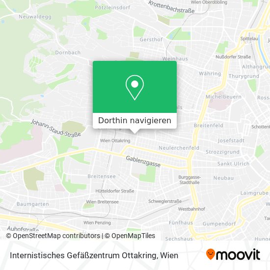 Internistisches Gefäßzentrum Ottakring Karte