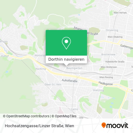 Hochsatzengasse/Linzer Straße Karte