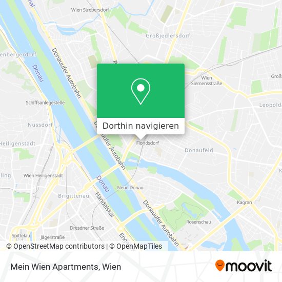Mein Wien Apartments Karte