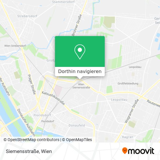 Siemensstraße Karte