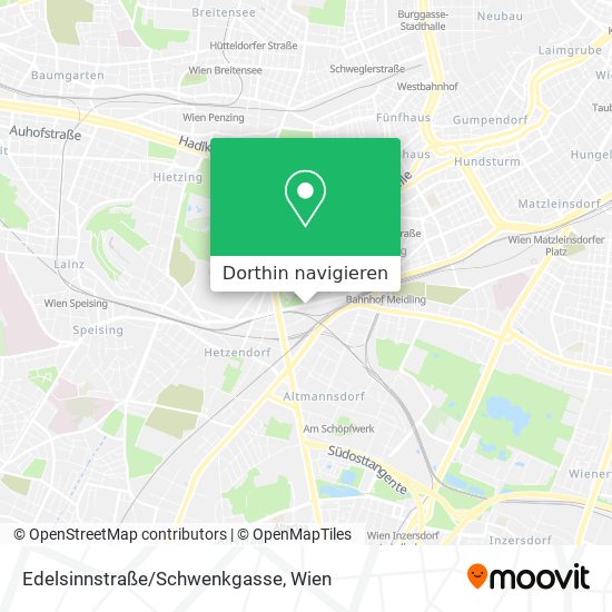 Edelsinnstraße/Schwenkgasse Karte