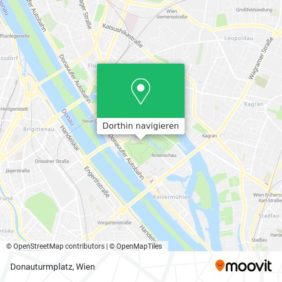Donauturmplatz Karte