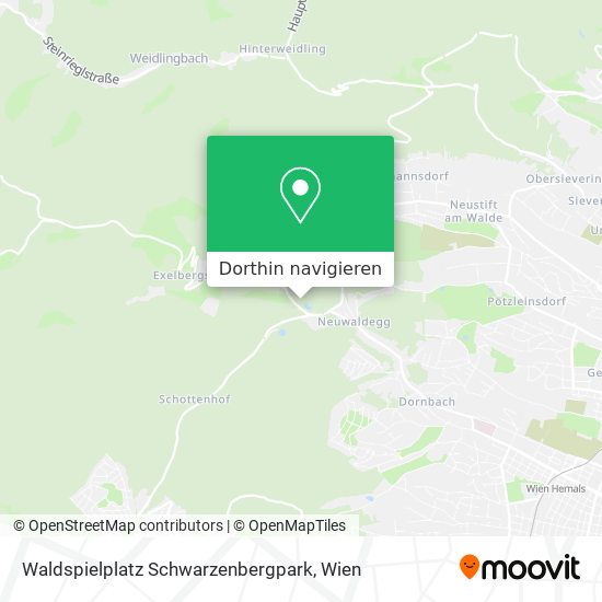 Waldspielplatz Schwarzenbergpark Karte
