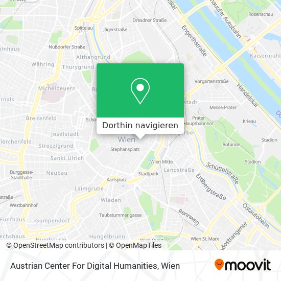 Austrian Center For Digital Humanities Karte