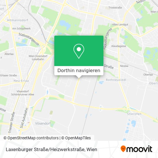 Laxenburger Straße / Heizwerkstraße Karte