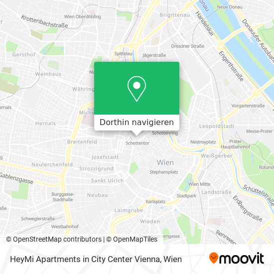 HeyMi Apartments in City Center Vienna Karte