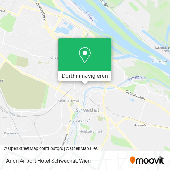 Arion Airport Hotel Schwechat Karte