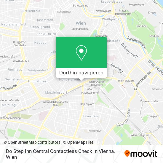 Do Step Inn Central Contactless Check In Vienna Karte
